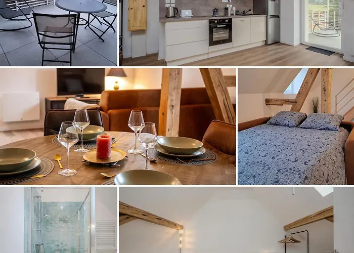 Beau Duplex F2 Neuf Sur Le Blanc דירה